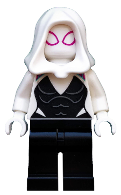 Ghost-Spider / Spider-Gwen (Gwen Stacy) - Black Legs, White Hood (sh0543)