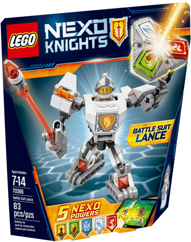 70366 Battle Suit Lance (Retired) LEGO Nexo Knights