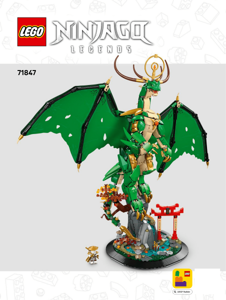 71847 The Guardian Dragon (Certified) LEGO Ninjago