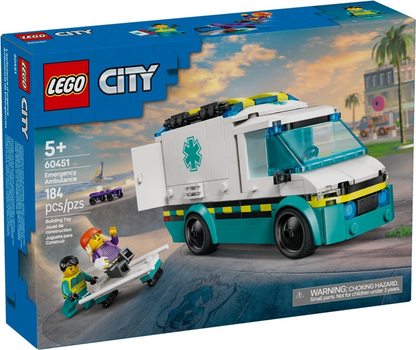 60451 Emergency Ambulance (Retired) LEGO City