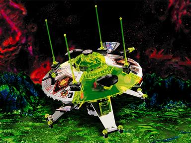 6999 Cyber Saucer (with Mask) (Used) LEGO Space