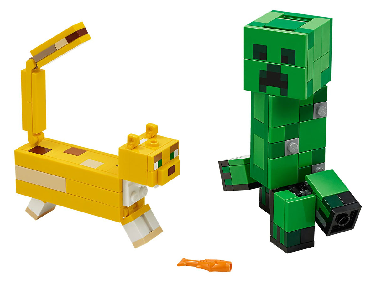 21156 BigFig Creeper and Ocelot (Retired) LEGO Minecraft