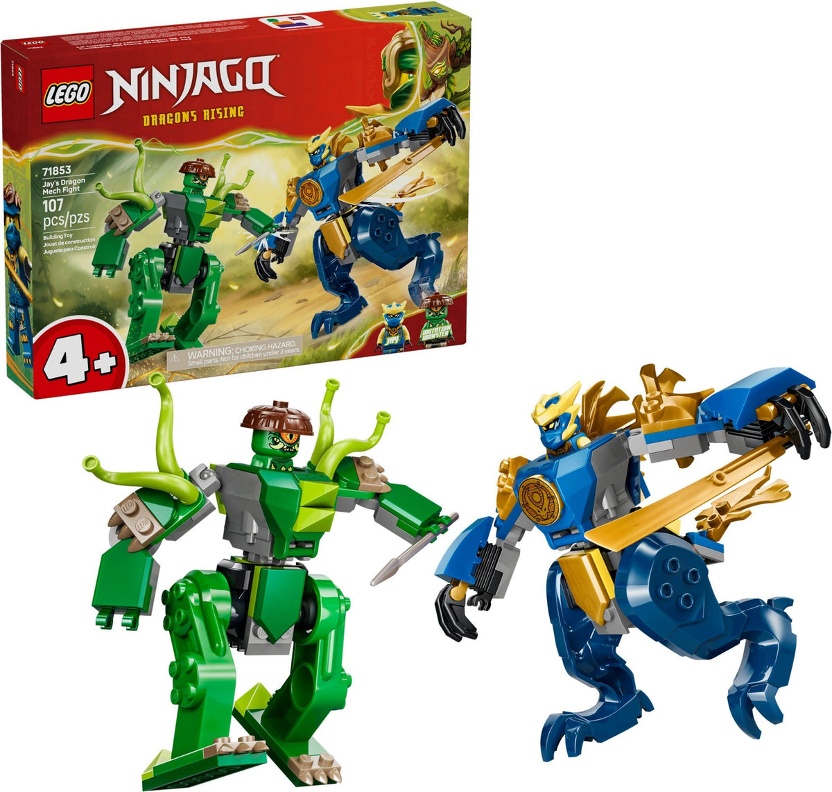 71853 Jay's Dragon Mech Fight (Retired) LEGO Ninjago