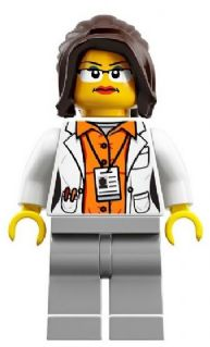 Research Scientist Female, White Lab Coat (idea011)