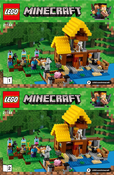 21144 The Farm Cottage (Certified) LEGO Minecraft