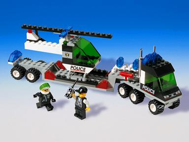 6328 Helicopter Transport (Certified) LEGO Town
