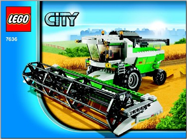 7636 Combine Harvester (Certified) LEGO City