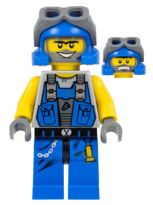 Power Miner - Duke, Bare Arms, Goggles (pm018)