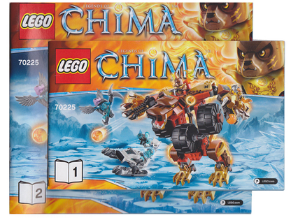 70225 Bladvic's Rumble Bear (Certified) LEGO Legends of Chima