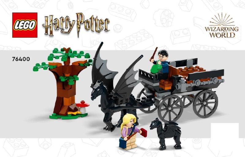 76400 Hogwarts Carriage and Thestrals (Used) LEGO Harry Potter