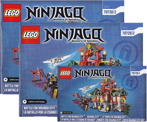70728 Battle for Ninjago City (Used) LEGO Ninjago
