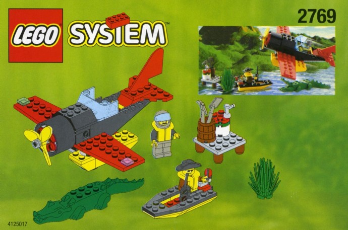 2769 In-flight Jungle Express (Used) LEGO Town
