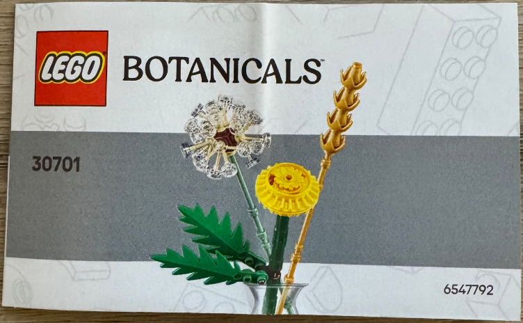30701 Field Flowers (Used) LEGO Botanicals