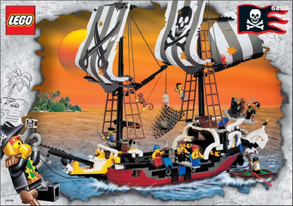 6290 Red Beard Runner (Reissue) (Used) LEGO Pirates