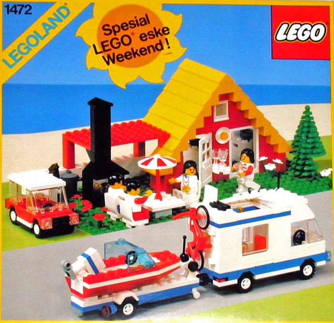 1472 Vacation House (Retired) LEGO Town
