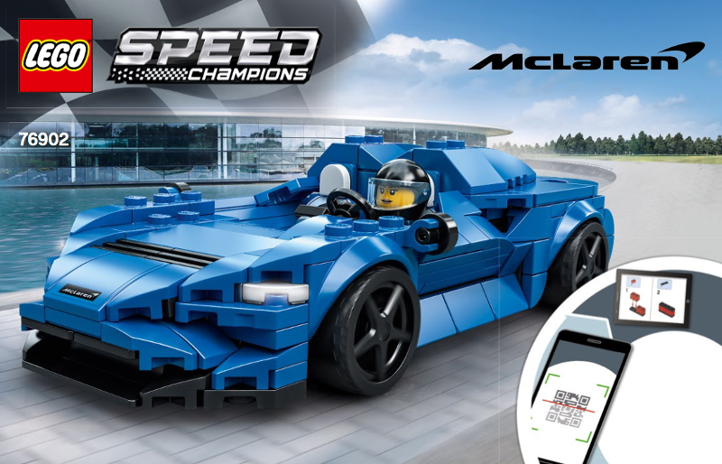 76902 McLaren Elva (Used) LEGO Speed Champions