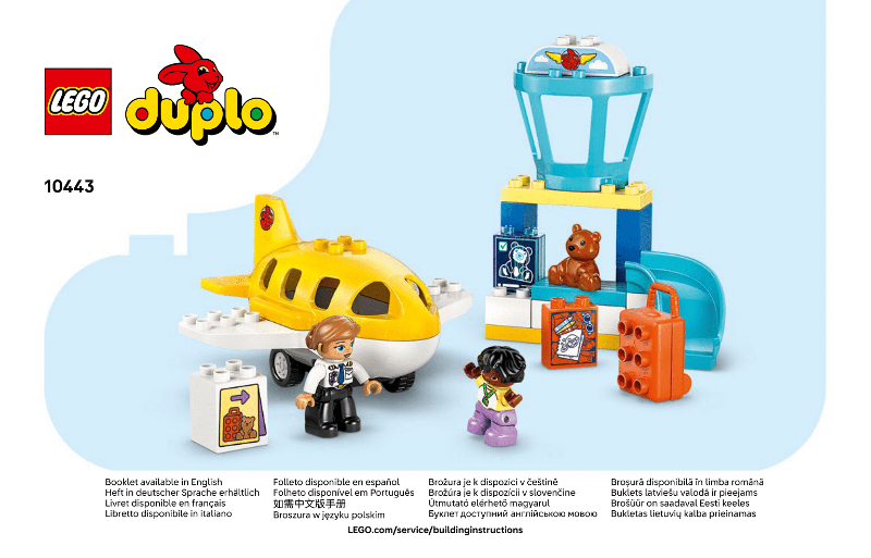 10443 First Time at the Airport (Used) LEGO DUPLO