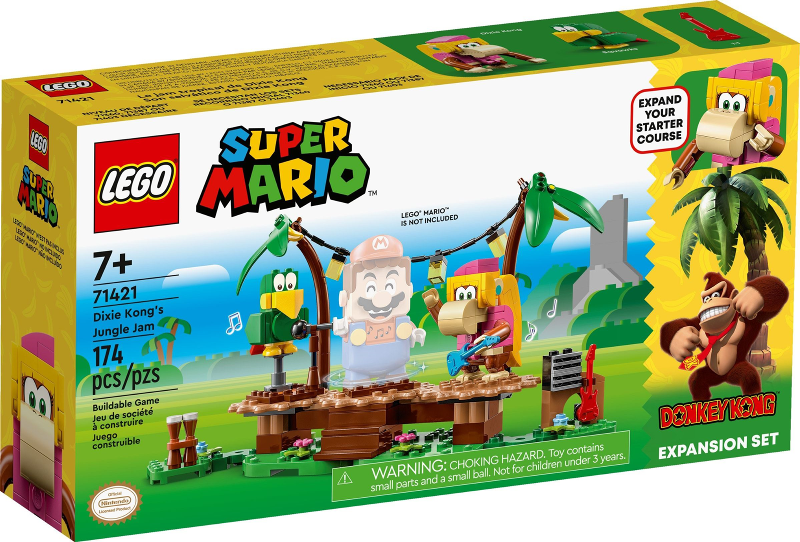 71421 Dixie Kong's Jungle Jam - Expansion Set (Retired) LEGO Super Mario