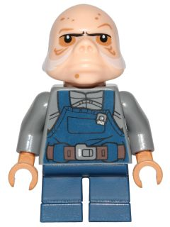 Ugnaught - Dark Blue Overalls and Short Legs (sw0710)