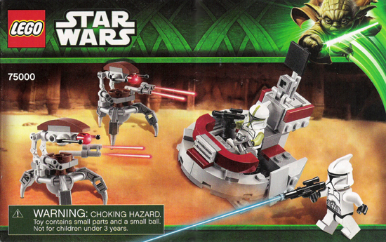75000 Clone Troopers vs. Droidekas (Certified) LEGO Star Wars