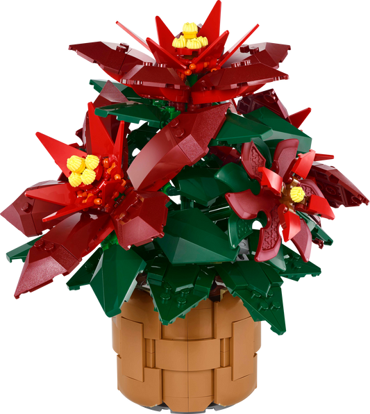 10370 Poinsettia (Certified) LEGO Seasonal