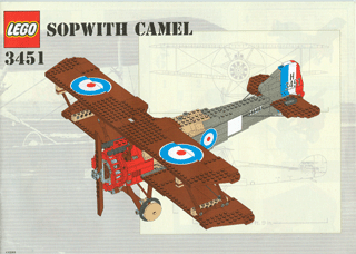 3451 Sopwith Camel (Used) LEGO Icons