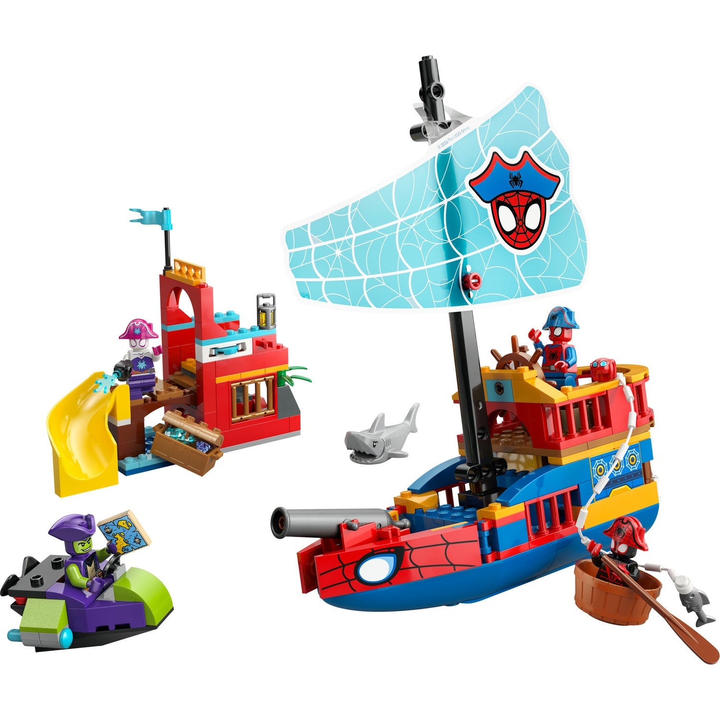 11208 Team Spidey Pirate Ship