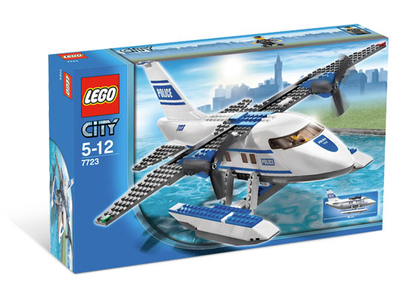 7723 Police Pontoon Plane (Retired) LEGO City