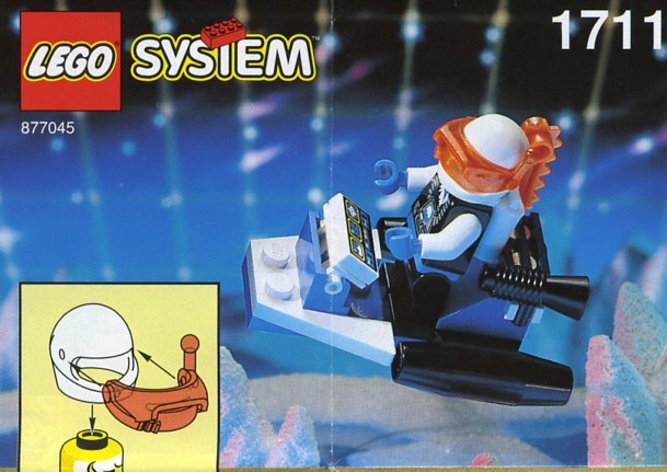 1711 Ice Planet Scooter (Used) LEGO Space