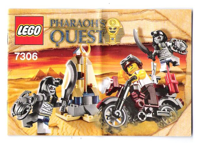 7306 Golden Staff Guardians (Certified) LEGO Pharaohs Quest