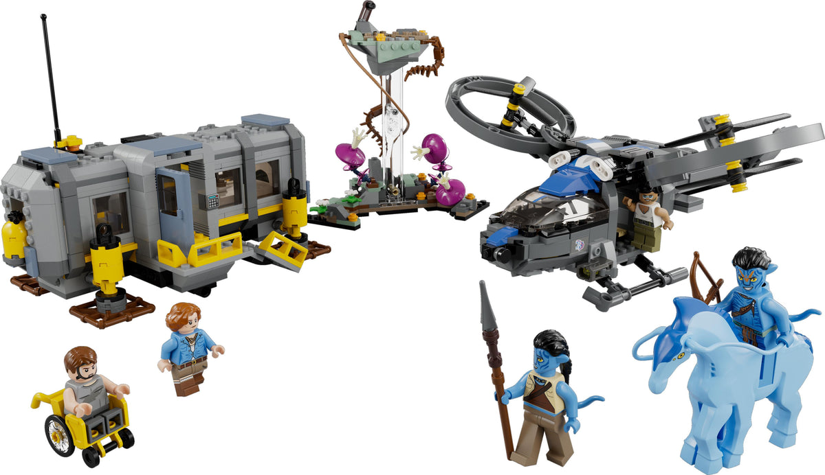 75573 Floating Mountains: Site 26 & RDA Samson (Used) LEGO Avatar
