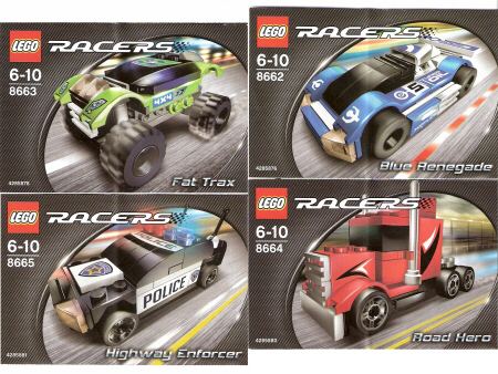 6111 Street Chase (Used) LEGO Racers