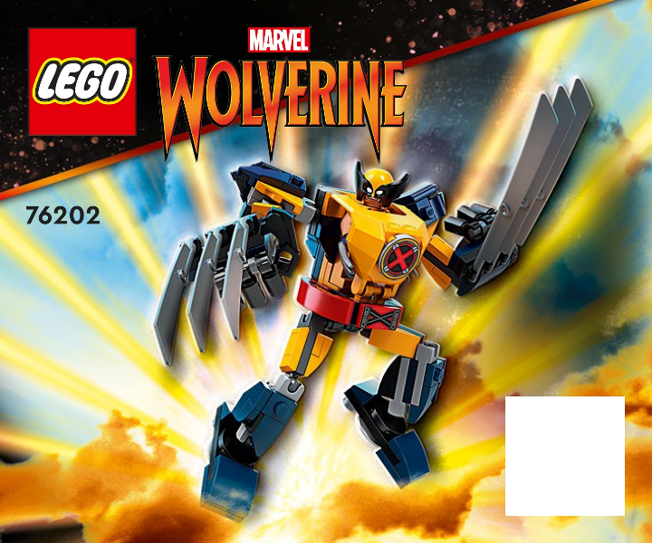 76202 Wolverine Mech Armor (Used) LEGO Super Heroes