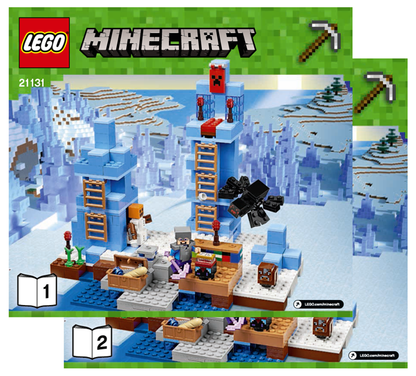 21131 The Ice Spikes (Used) LEGO Minecraft