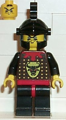 Knights Kingdom I - Robber 2, Black Dragon Helmet (cas045)