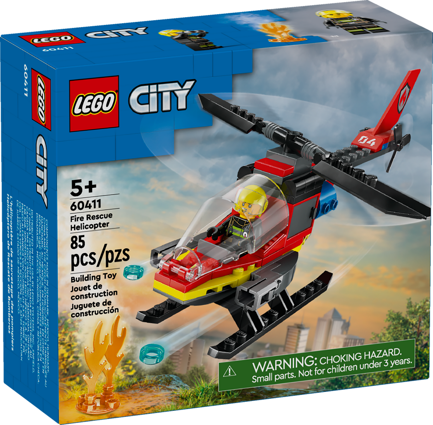 60411 Fire Rescue Helicopter