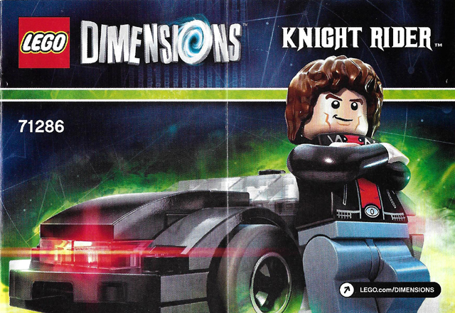 71286 Knight Rider Fun Pack (Used) LEGO Dimensions