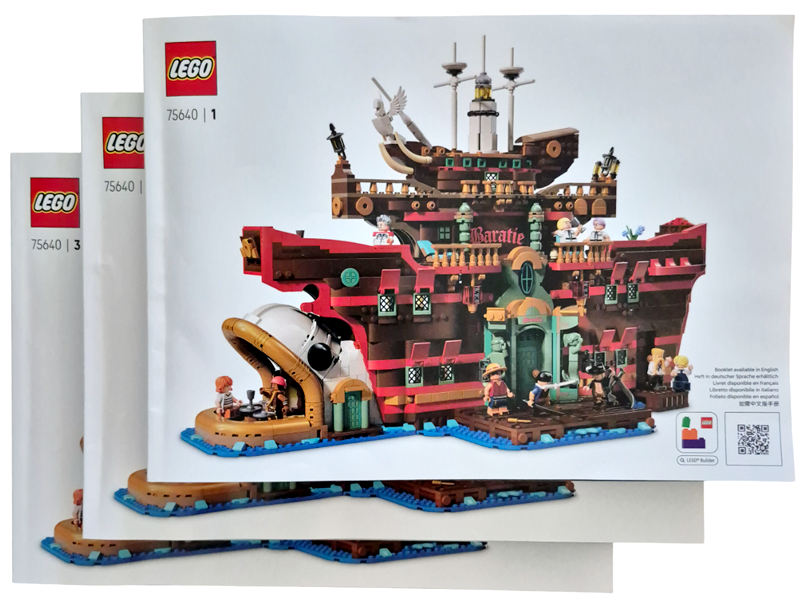 75640 The Baratie Floating Restaurant (Used) LEGO One Piece