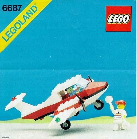 6687 Turbo Prop I (Used) LEGO Town
