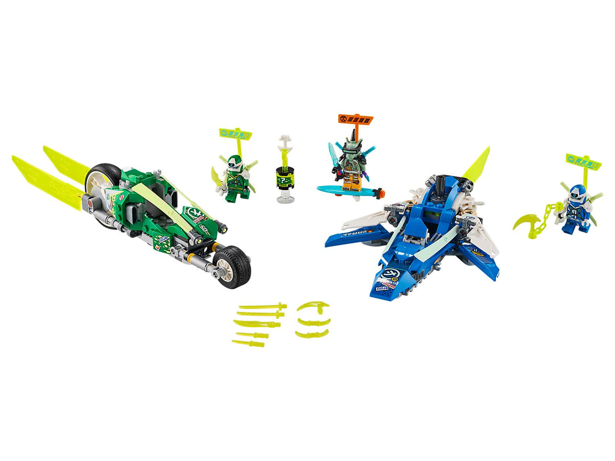 71709 Jay and Lloyd's Velocity Racers (Certified) LEGO Ninjago