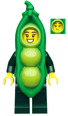 Peapod Costume Girl, Series 20 (Minifigure Only) (col360)