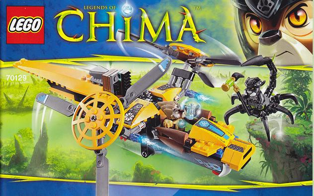 70129 Lavertus' Twin Blade (Used) LEGO Legends of Chima