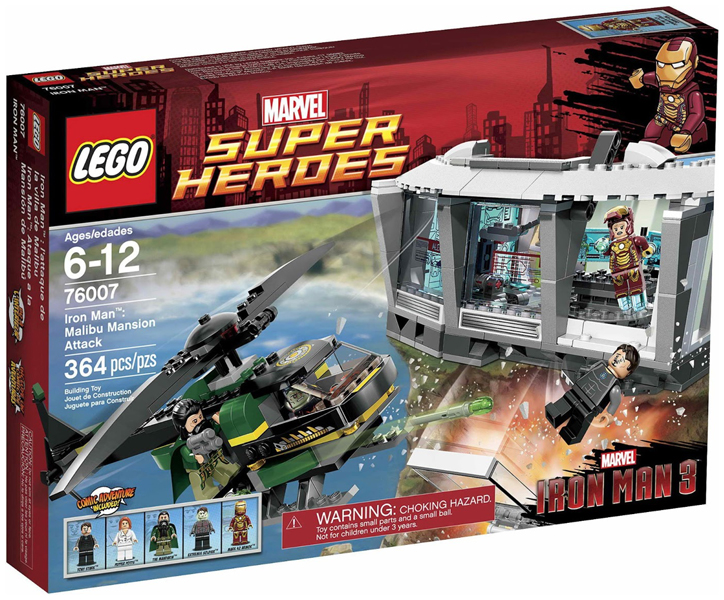 76007 Iron Man: Malibu Mansion Attack (Retired) LEGO Super Heroes