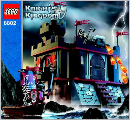 8802 Dark Fortress Landing (Certified) LEGO Castle