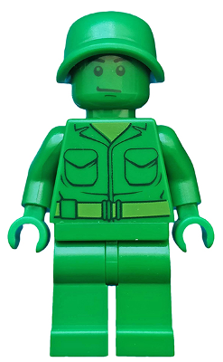 Green Army Man - Plain (toy001)