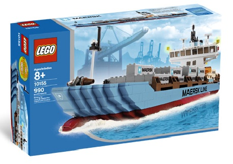 10155 Maersk Line Container Ship (2010 Edition) (Retired) LEGO Icons