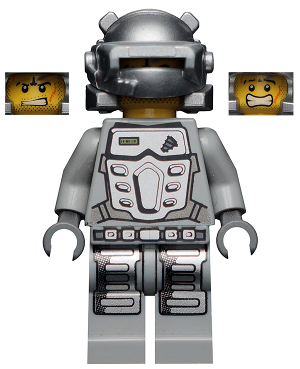 Power Miner - Rex, Gray Outfit (pm024)