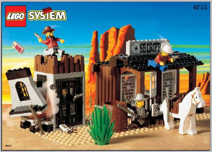 6755 Sheriff's Lock-Up (Used) LEGO Western