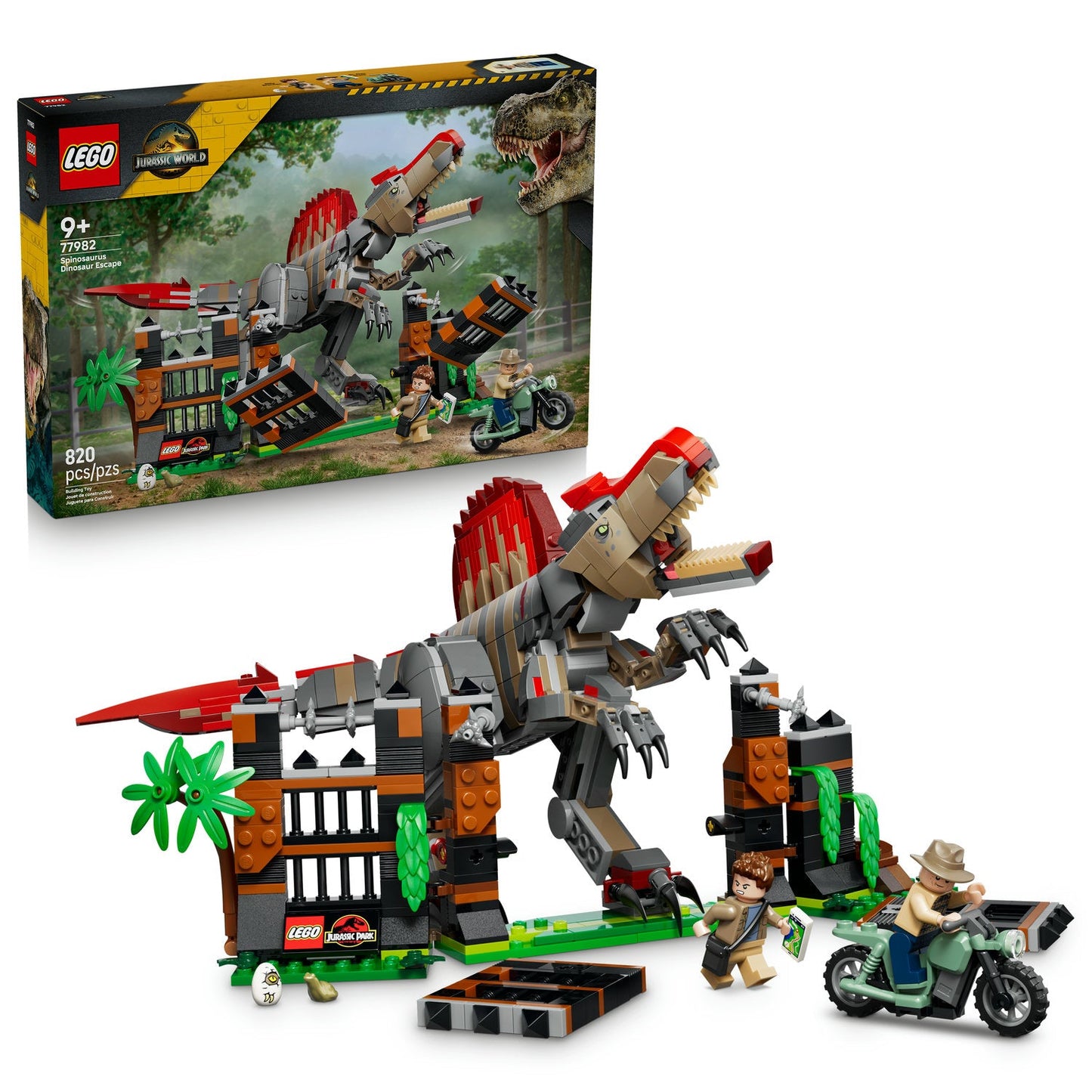 77982 Spinosaurus Dinosaur Escape