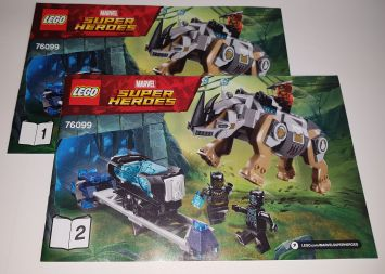 76099 Rhino Face-Off by the Mine (Used) LEGO Super Heroes